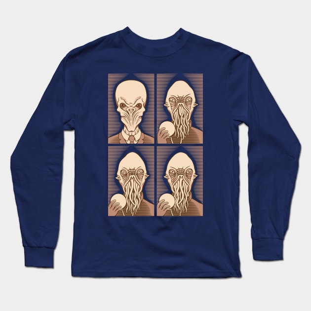 Ood One Out - Silent Long Sleeve T-Shirt by DoodleDojo